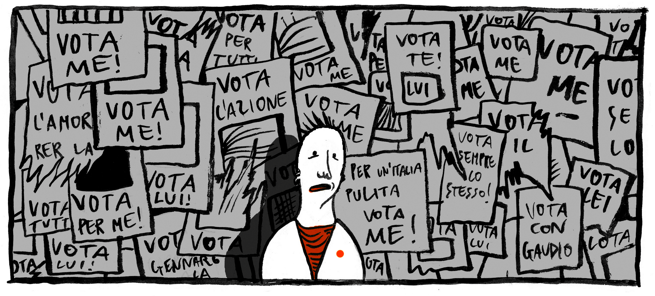 Image result for illustration elezioni
